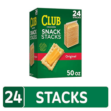Kellogg's Club Crackers, Snack Stacks, 2.08 oz., 24 pk.