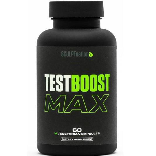 Sculpt Nation V Shred Test Boost Max Supplement for Men 60 Gluten Free Capsules