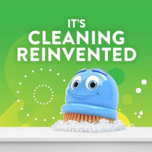 Scrubbing Bubbles Fresh Gel Toilet Bowl Cleaning Stamps – Rainshower Scent, 1 Dispenser with 6 Gel Stamps