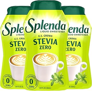 Splenda Stevia Liquid Zero Calorie Sweetener Drops – 1.68 Fl Oz (Pack of 3)