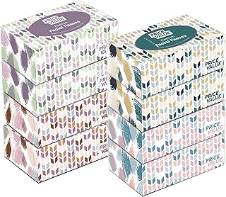 Kleenex On-The-Go Facial Tissues, 8 On-The-Go Packs, 10 Tissues per Box, 3-Ply (80 Total Tissues), Packaging May Vary