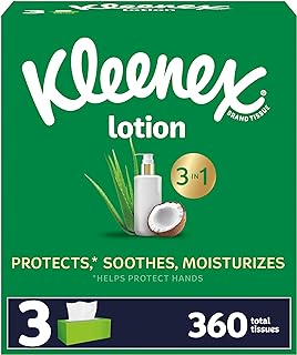 Puffs Plus Lotion Facial Tissues, Cube, 6 Boxes (56 Count Each)