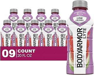 Lyte 9-Pack of Low Calorie Dragonfruit Berry Sports Drink Potassium-Packed Electrolytes 20 fl oz Plastic Bottle