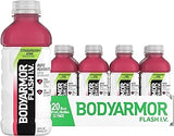 Flash I.V. Electrolyte Beverage, Strawberry Kiwi, 20 Fl Oz (Pack of 12)