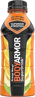 Sports Drink Sports Beverage, Orange Mango, Natural Flavors With Vitamins, Potassium-Packed Electrolytes, No Preservatives, Perfect For Athletes, 16 Fl Oz
