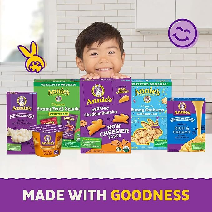 Annie's Organic Chocolate Chip Cookie Bites, 10 Pouches, 10.5 oz