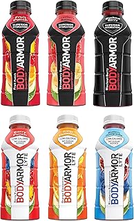 Sports Drink Sports Beverage, Multi-Flavor Variety Pack Sampler, Natural Flavors With Vitamins, Potassium-Packed Electrolytes, No Preservatives, Perfect For Athletes, 16 Fl Oz (6 Flavor Variety, Pack of 6)