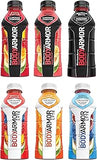 Sports Drink Sports Beverage, Multi-Flavor Variety Pack Sampler, Natural Flavors With Vitamins, Potassium-Packed Electrolytes, No Preservatives, Perfect For Athletes, 16 Fl Oz (6 Flavor Variety, Pack of 6)