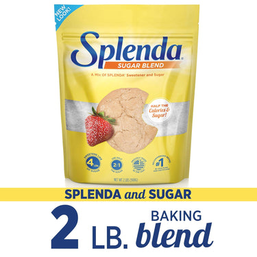 Splenda Sugar Blend – Low-Calorie Sweetener for Baking (32 oz Resealable Bag) 🍪🎂
