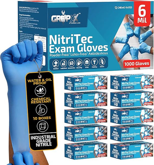 TitanFlex 6 Mil Heavy-Duty Nitrile Gloves