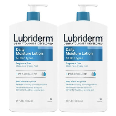 Lubriderm Daily Moisture Body Lotion, 24 fl. oz., 2 pk.