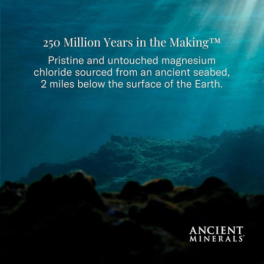 Ancient Minerals Magnesium Bath Flakes of Pure Genuine Zechstein Chloride - Resealable Magnesium Supplement Bag That Will Outperform Leading Epsom Salts 1.65 lbs