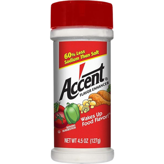Ac’cent All Natural Flavor Enhancer – 4.5 Ounce | Umami Seasoning for Cooking