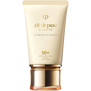 Clé de Peau UV Protective Cream SPF 50+ on a white background
