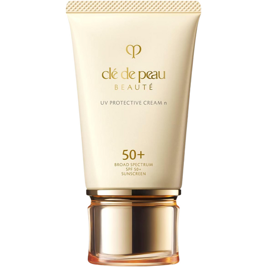 Clé de Peau UV Protective Cream SPF 50+ on a white background
