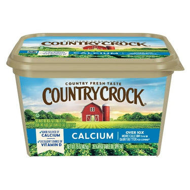 Country Crock Calcium Buttery Spread, 15 oz Tub (Refrigerated)