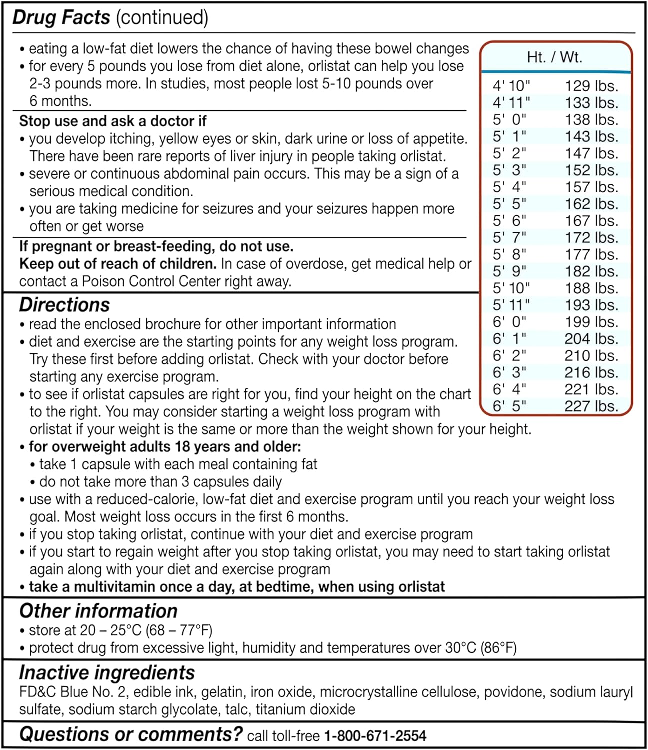 alli Diet Weight Loss Supplement Pills, Orlistat 60mg Capsules, 170 Count