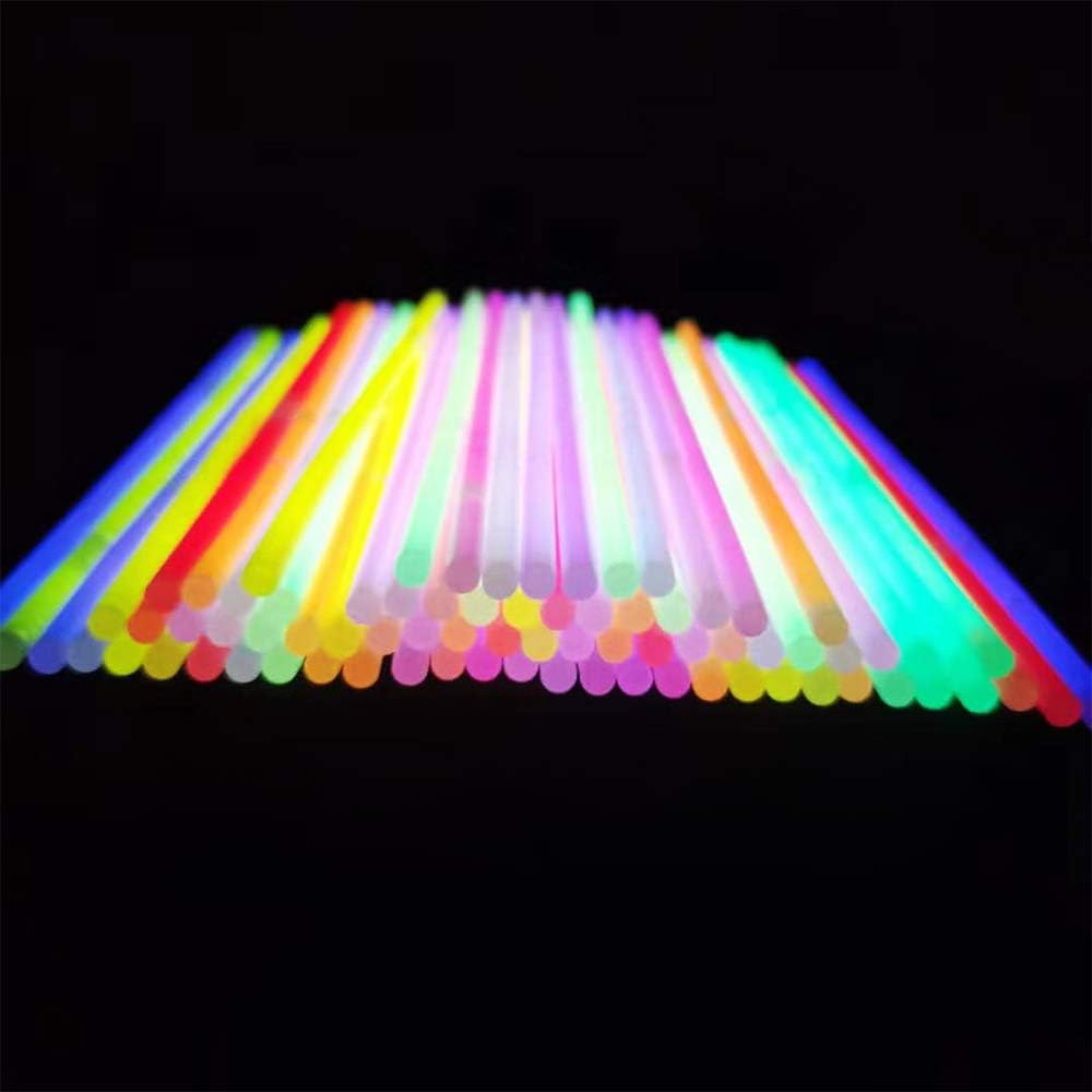 JOYIN 144-Piece Glowsticks Party Favor Set – Glow Bracelets & Necklaces, Multi-Color, Perfect for Halloween, Christmas & Football