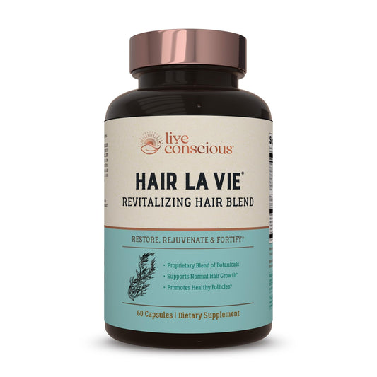 Hair La Vie Live Conscious Clinical Formula Growth 90 Count (Pack of 1)