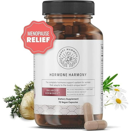 Happy Mammoth Hormone Harmony – Natural Women’s Hormone Balance Supplement