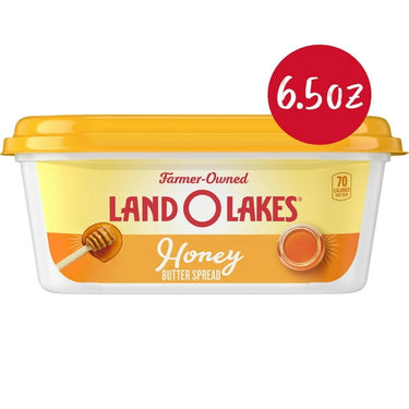 Land O Lakes Honey Butter Spread, Spreadable, 6.5 oz Tub