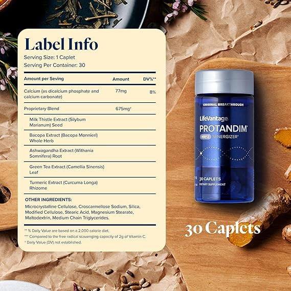 Protandim Nrf2 Synergizer – 30-Capsules | Antioxidant Herbal Blend for Healthy Aging & Cellular Support