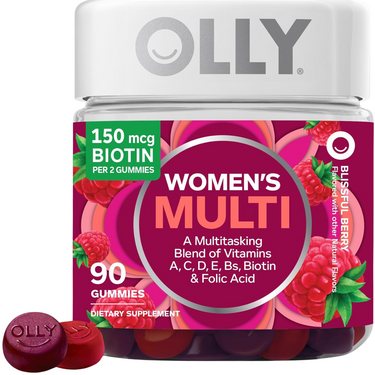 OLLY Women's Multivitamin Gummies β Blissful Berry Flavor ππ