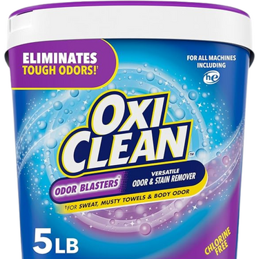 OxiClean Odor Blasters Versatile Odor & Stain Remover Powder – 5 lb | Oxygen-Powered Laundry Booster