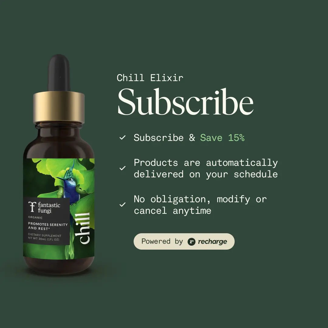 Chill Elixir | Natural Relaxation & Stress Relief Drink | Calm Focus & Restful Sleep Support πΏ