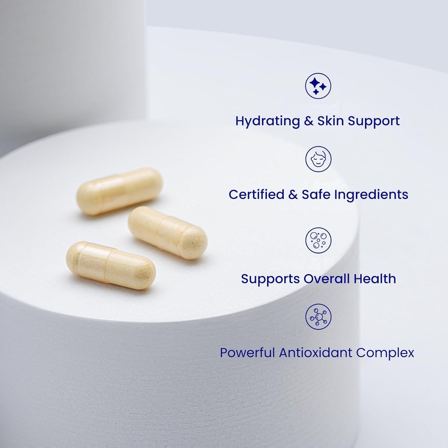 Relumins L-Glutathione Complex 1650mg - Antioxidant Support with Alpha Lipoic Acid, NAC, L-Methionine, Vitamin E - Halal & cGMP Certified, Skin Health Supplement - 90 Vegetarian Capsules