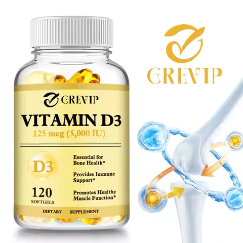 Vitamin D3 - Promotes Healthy Muscle Function and Immune Support
