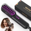 Hot Comb Straightener Electric Negative Ion Heating Comb For Men Beard Hair Straightening Brush Wet Dry Use Quick Hair Styler