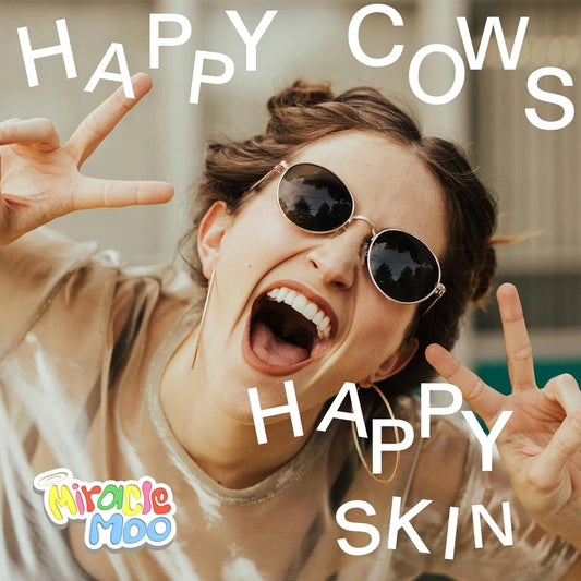 Miracle Moo Colostrum Supplement – Gut Health, Hair Growth, Beauty & Immune Support | 30 Servings