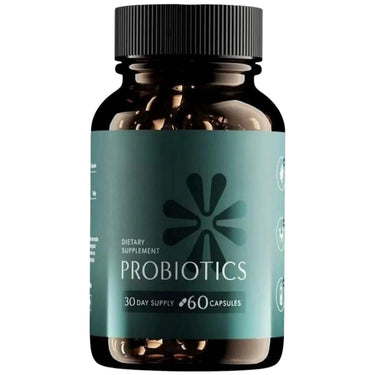 Probiotics for Digestive Health – 60 Slow‑Release Synbiotic Capsules (3‑in‑1 Probiotic + Prebiotic + Enzyme) – New Improved Formula