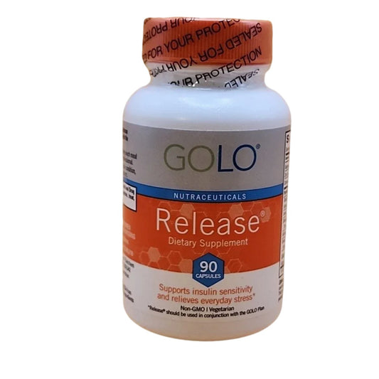 GOLO Release Dietary Supplement – 90 Vegetarian Capsules for Metabolic Support & Weight Management