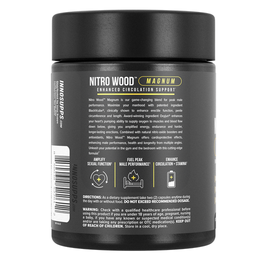 Nitro Wood™ Magnum – Maximum Size, Strength & Stamina | Male Enhancement & Blood Flow Booster