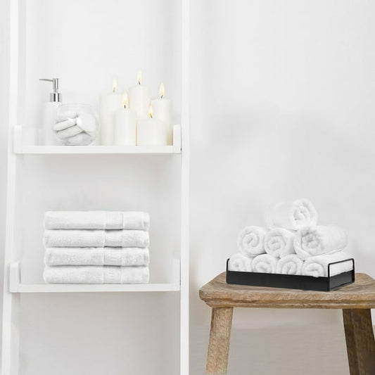 100% Cotton Towel Sets, Assorted Pack Sizes