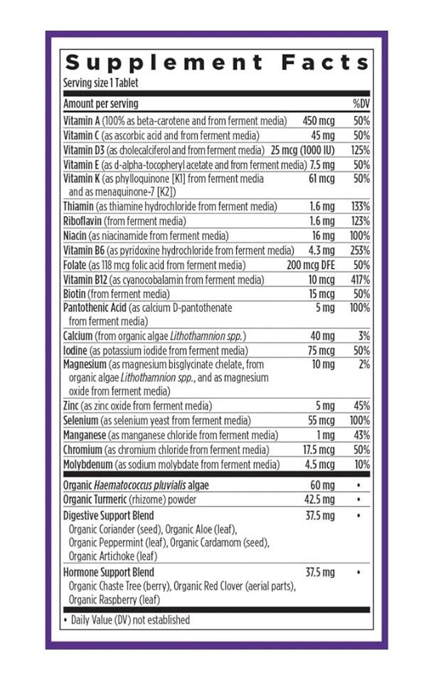 New Chapter Every Woman’s One Daily 55+ – 90‑Count Vegetarian Multivitamin for Women 55+