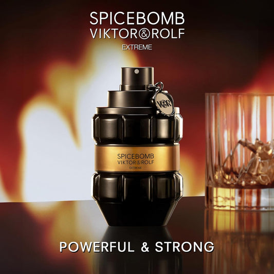 Viktor & Rolf Spicebomb Extreme EDP 90 ml (3 oz) – Woody Spicy Amber with Vanilla, Tobacco & Saffron