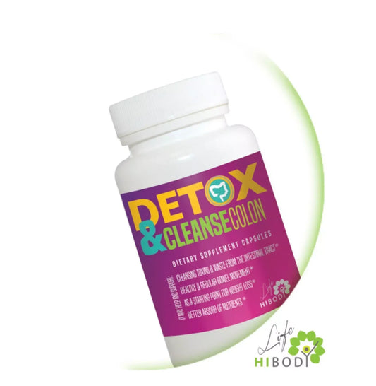 Hibody Detox & Cleanse Colon Supplement β Supports Digestive Health, Natural Detoxification & Fast Results