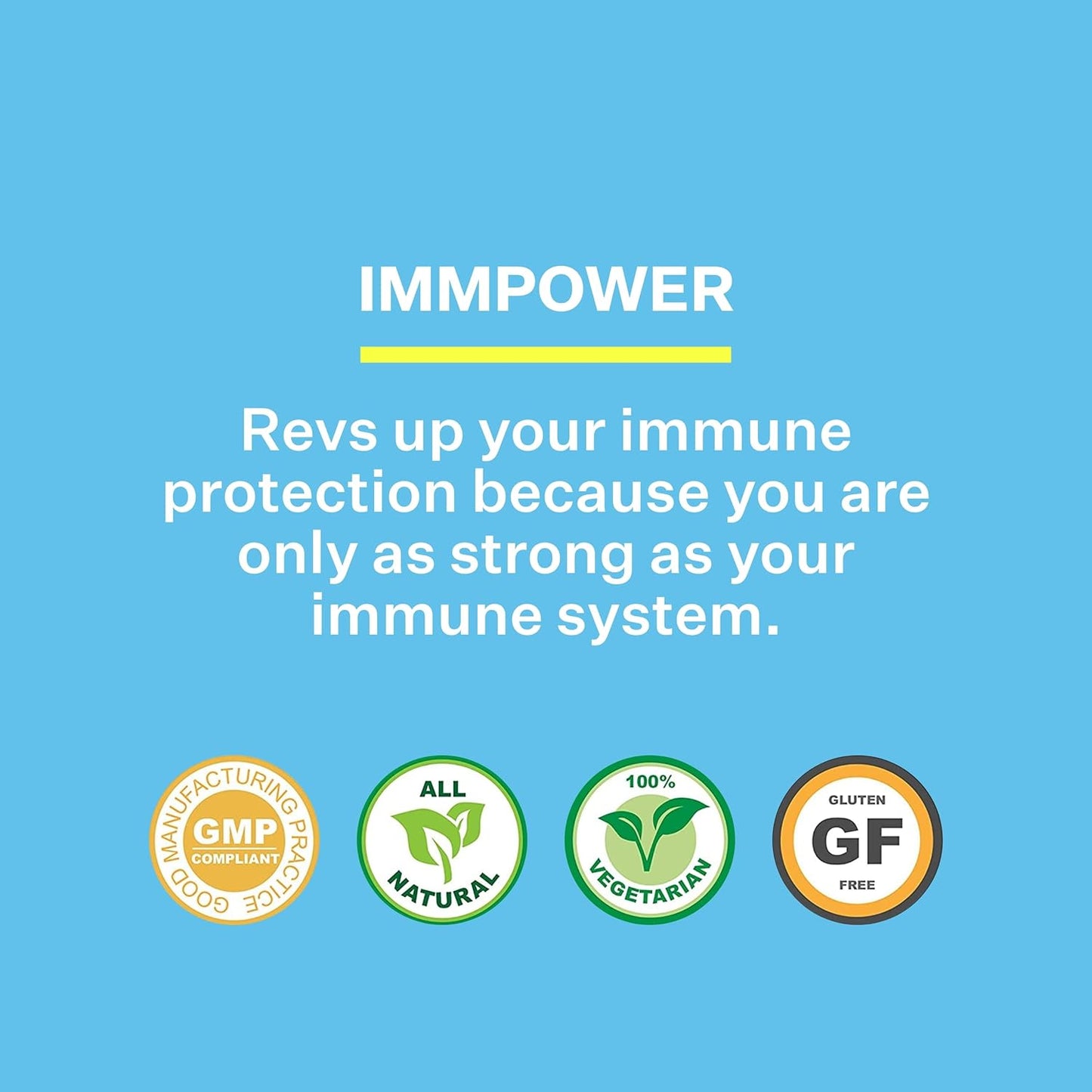 ImmPower® AHCC Mushroom Extract – 500 mg x 30 Vegetarian Capsules for Immune & Cytokine Support