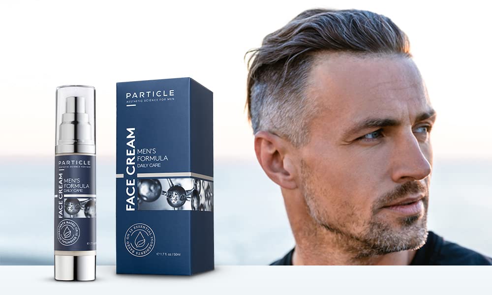 Particle Face Cream – 6-in-1 Anti-Aging Cream for Men: Dark Spot Correction, Wrinkle Reduction & Post-Shave Soothing