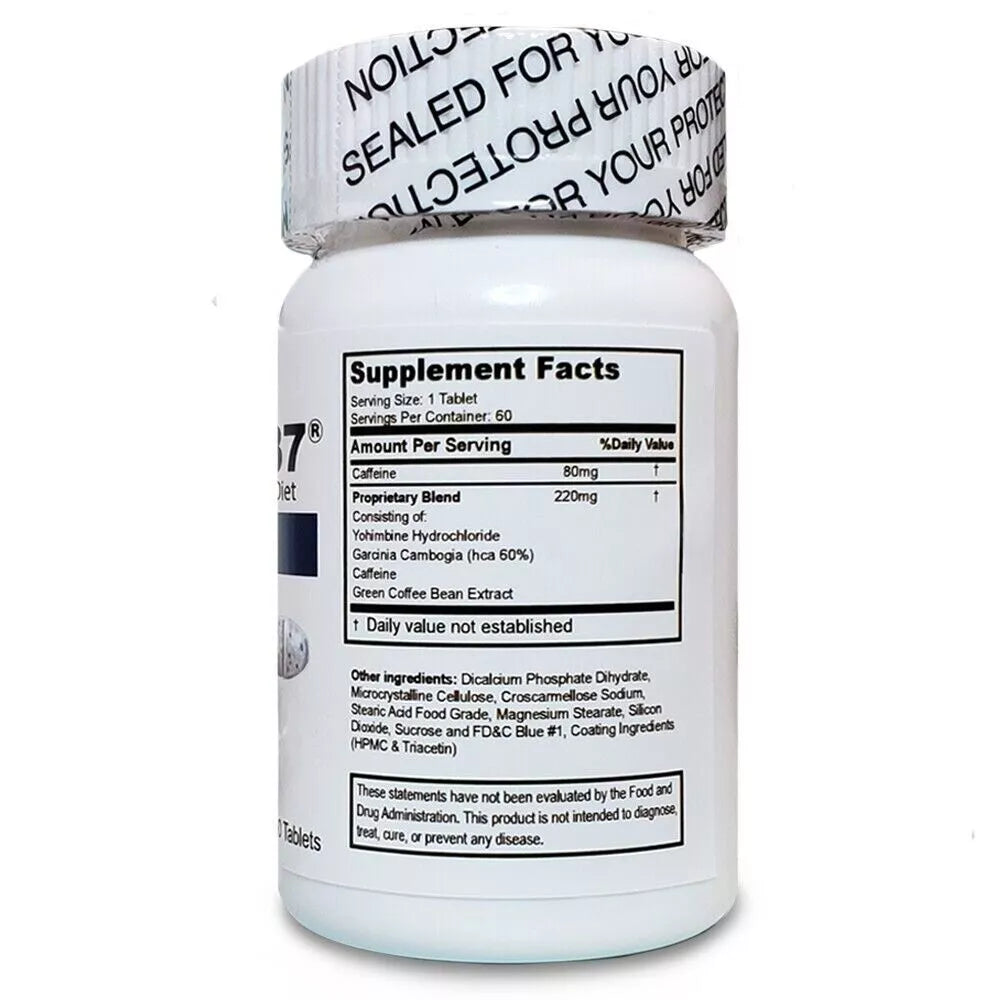 Pack of (3) Phent37 - Diet Pills Fat Burner, Weight Loss Formula