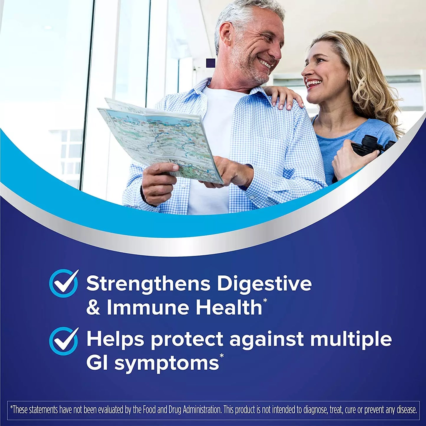 Florastor Probiotics for Digestive and Immune Health, 100 Capsules, Probiotics for Women & Men, Helps Flush Out Bad Bacteria, Boosts The Good with Our Unique Strain Saccharomyces Boulardii