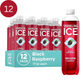 Sparkling Ice Black Raspberry – 12‑Pack Zero Sugar Sparkling Water with Vitamins & Antioxidants, 17 fl oz Bottles