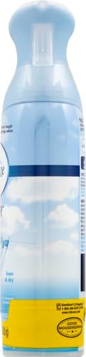 Febreze Air Mist Odor‑Fighting Room Spray – Linen & Sky Scent, 8.8 fl oz Aerosol (Pack of 2)