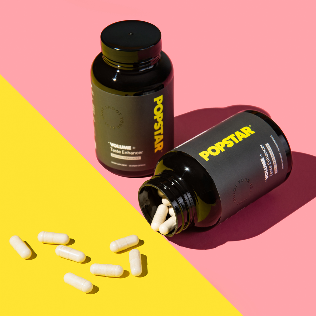 POPSTAR Semen Volume Supplement – 120 Vegan Capsules for Men’s Semen Health, Taste & Volume