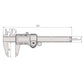 Mitutoyo America 500-196-30 Digimatic Caliper Without Output, 6" Rang, 1" Height, 1" Wide, 1" Length, Borosilicate Glass