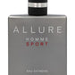 Chanel Allure Homme Sport Eau Extrême EDP 3.4 oz – Fresh Woody Aromatic with Tonka & Mint