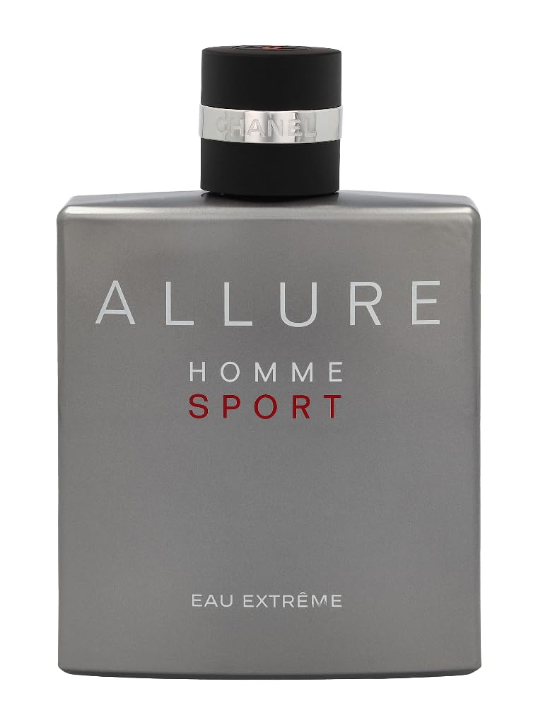 Chanel Allure Homme Sport Eau Extrême EDP 3.4 oz – Fresh Woody Aromatic with Tonka & Mint